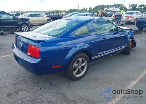2007 Ford Mustang V6 Deluxe/V6 Premium из США, поврежденный, VIN 1ZVFT80N475304535